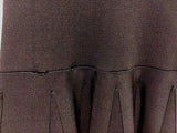 TORN BY RONNY KOBO Loriana Black Sheer Panels Drop Waist Dress - Size Medium
