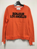 AIKO Bonjour Los Angeles Sweatshirt - Size Small