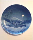 Bing & Grondahl 1962 Jule After Christmas Plate